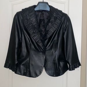 Authentic Italian handmade leather jacket